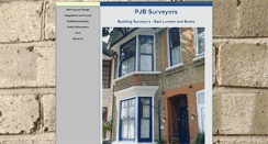 Desktop Screenshot of pjbsurveyors.com